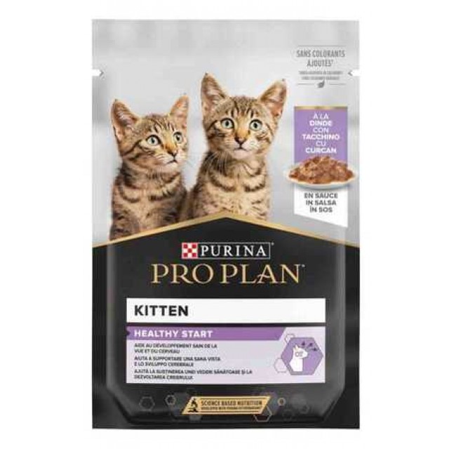 Pro Plan Pouch Sos İçinde Hindili Yavru Kedi Konservesi 85gr