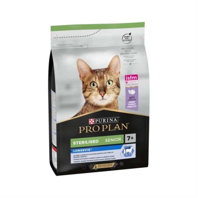 Pro Plan Sterilised Hindi Tavuk Senior+7 3 Kg Kısırlaştırılmış Yaşlı Kuru Kedi Maması