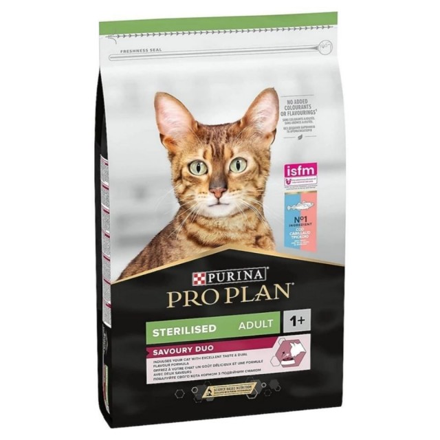 Pro Plan Sterilised Okyanus Balıklı Kısırlaştırılmış Kuru Kedi Maması 10 kg