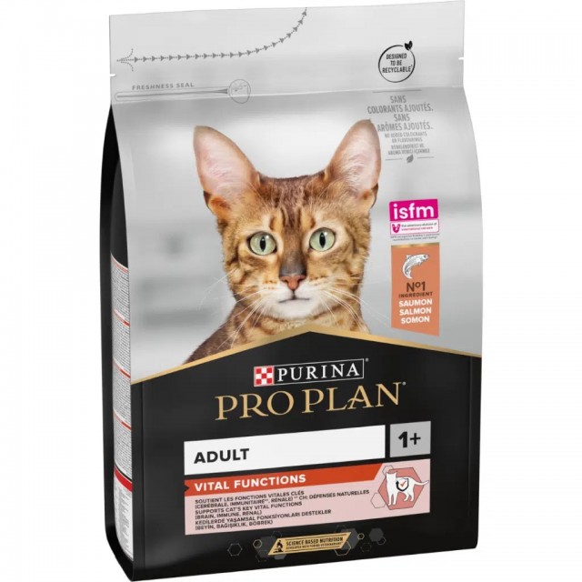 Pro Plan Vital Functions Somonlu Yetişkin Kedi Maması 3 Kg
