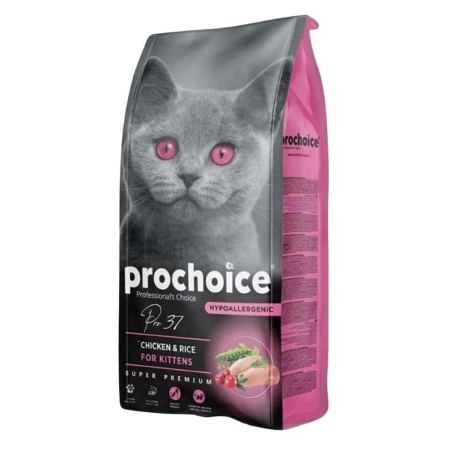 ProChoice 37 Tavuklu ve Pirinçli Yavru Kedi Maması 15 kg