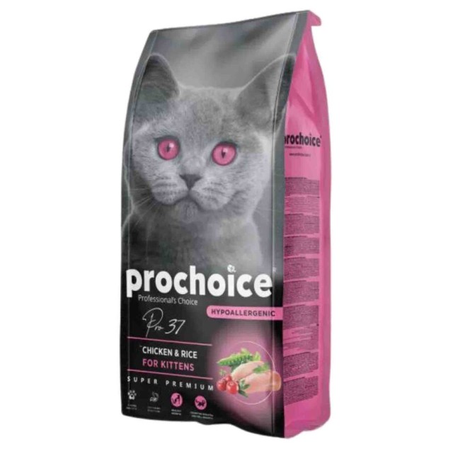 ProChoice 37 Tavuklu ve Pirinçli Yavru Kedi Maması 2kg