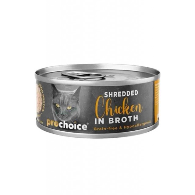 ProChoice Hypo Allergenic Tavuk Etli Tahılsız Yetişkin Kedi Konservesi 70gr
