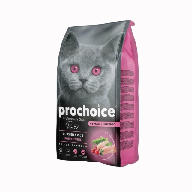 ProChoice Pro 37 Tavuklu ve Pirinçli Yavru Kedi Maması 2 kg
