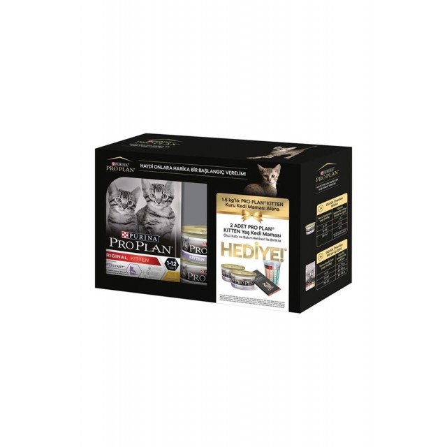 Proplan Pro Plan Yavru Kedi Maması 1.5 Kg Başlangıç Seti