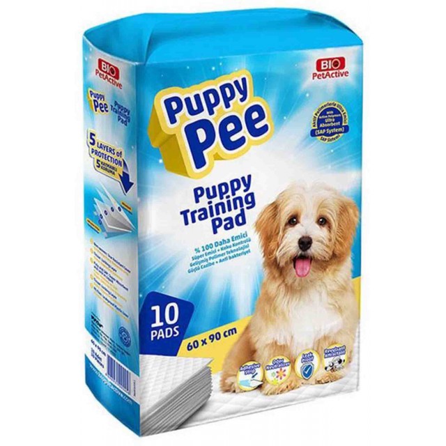 Bio PetActive Puppy Pea Yavru Köpekler İçin Çiş Pedi 60X90