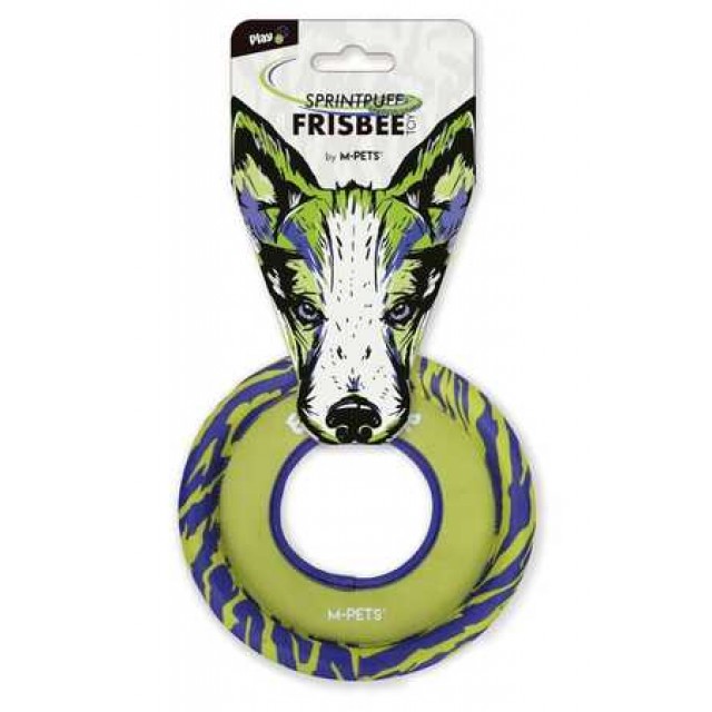 M-Pets Sprintpuff Frisbee Köpek Oyuncağı Mavi Yeşil