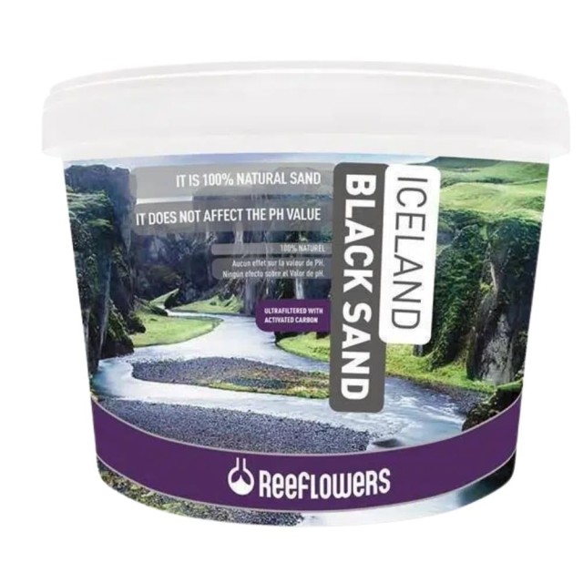 Reeflowers Iceland Black Sand Akvaryum Kumu 3-5 mm 7 kg
