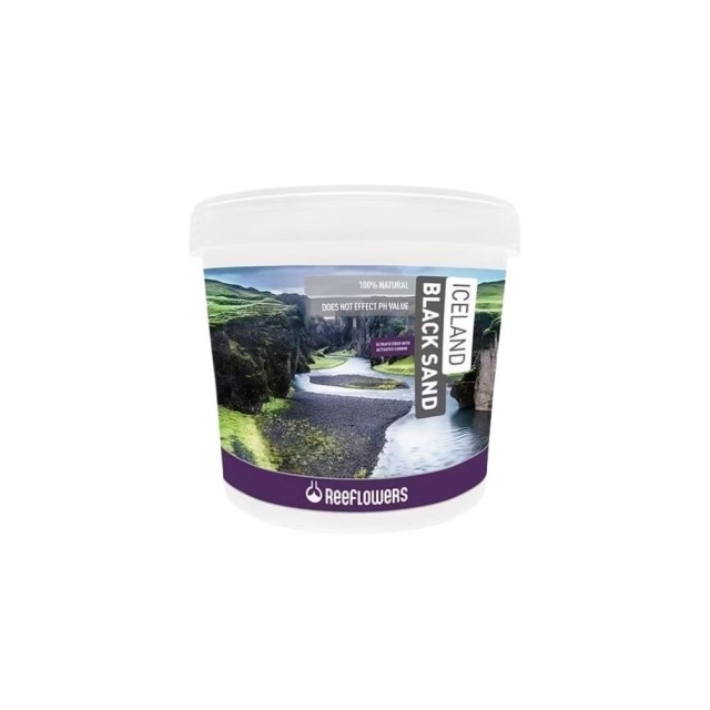 ReeFlowers Iceland Black Sand Akvaryum Kumu 3-5 mm 25 Kg