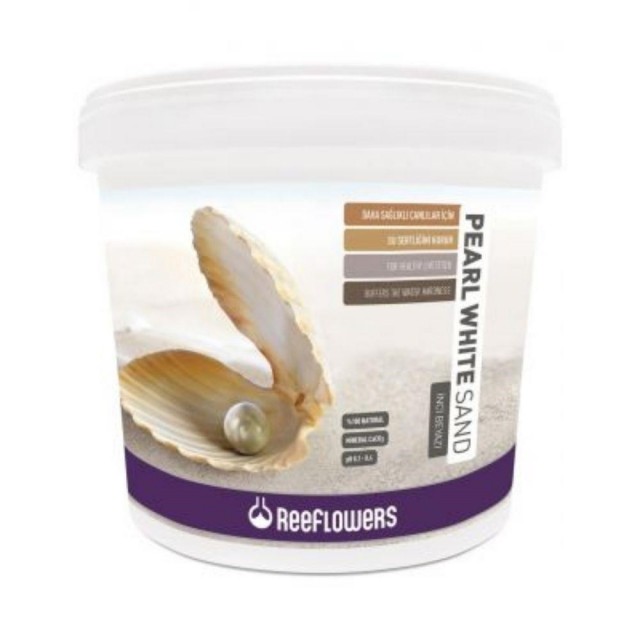 ReeFlowers Pearl White Sand Akvaryum Kumu ( 0,5-1 mm ) 7 kg