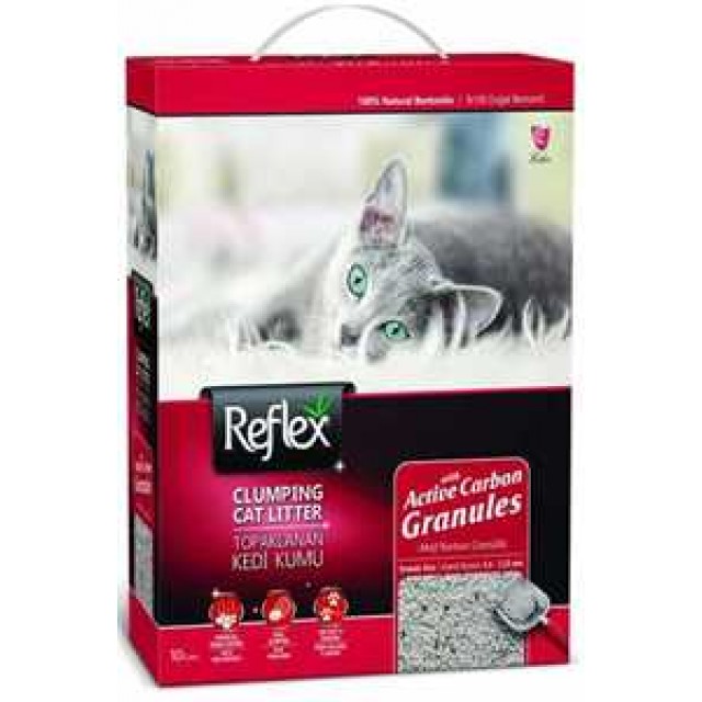 Reflex Box Granül Active Carbon Kedi Kumu 10lt