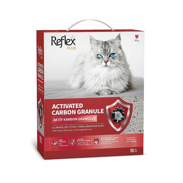 Reflex Box Granül Active Carbon Kedi Kumu 10lt