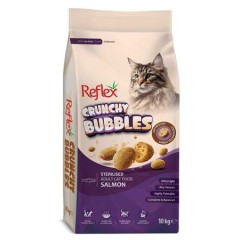 Reflex Crunchy Bubbles Somonlu Kısırlaştırılmış Kedi Maması 10kg