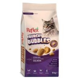Reflex Crunchy Bubbles Somonlu Kısırlaştırılmış Kedi Maması 10kg