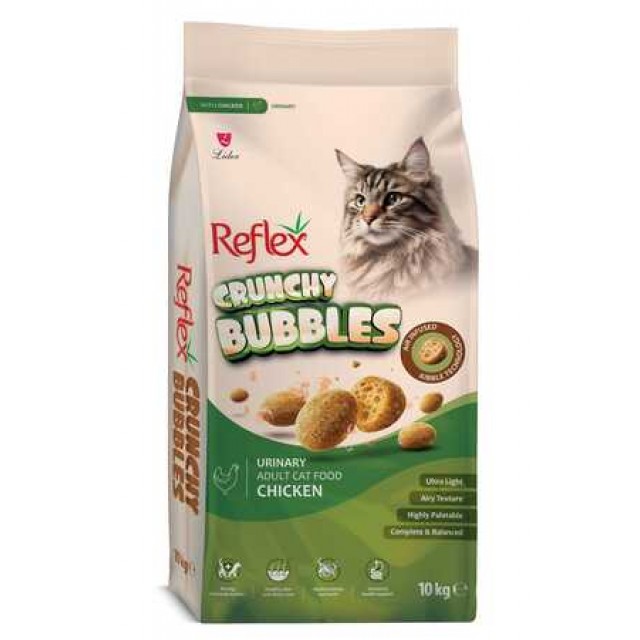 Reflex Crunchy Bubbles Üriner Sistem Destekleyici Tavuklu Yetişkin Kedi Maması 10kg
