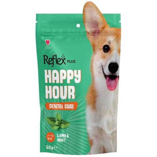 Reflex Happy Hour Ağız ve Diş Sağlığı İçin Köpek Ödül Maması 60gr