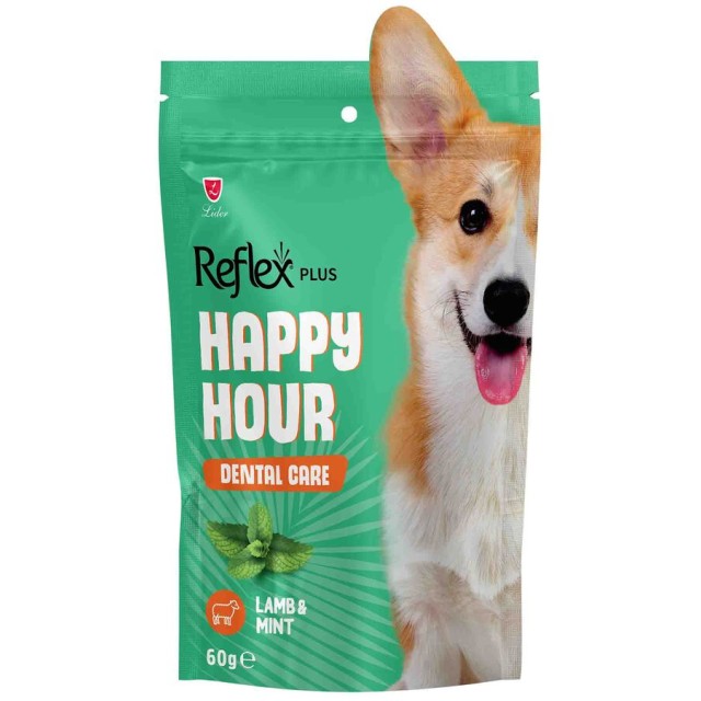 Reflex Happy Hour Ağız ve Diş Sağlığı İçin Köpek Ödül Maması 60gr