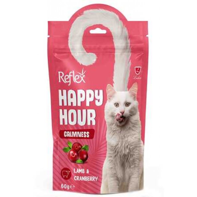 Reflex Happy Hour Sakinleşmeyi Destekleyici Kedi Ödül Maması 60gr