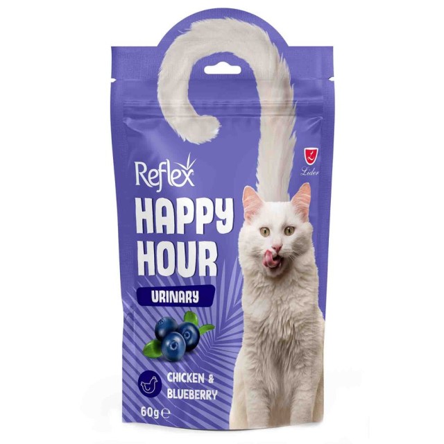 Reflex Happy Hour Üriner Sistem Destekleyici Kedi Ödül Maması 60gr