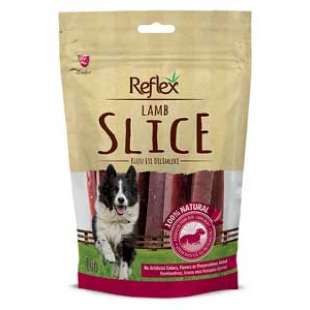 Reflex Kuzu Etli Şerit Şeklinde Köpek Ödül Maması 80gr
