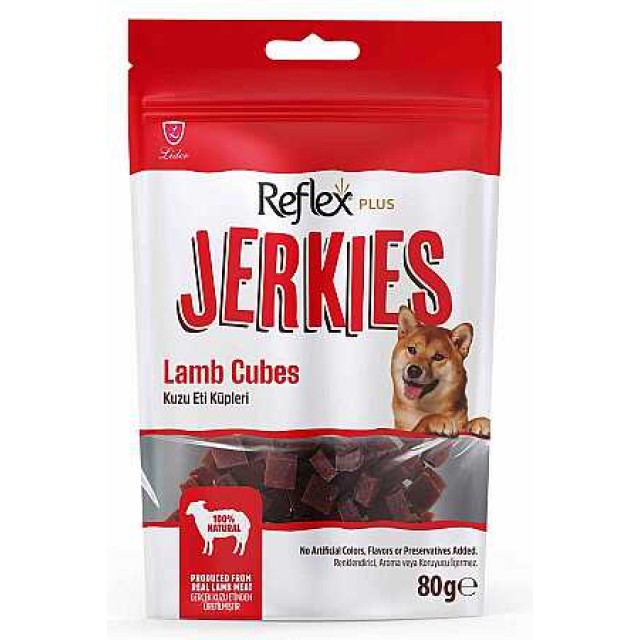 Reflex Kuzu Etli Küp Köpek Ödülü 80gr