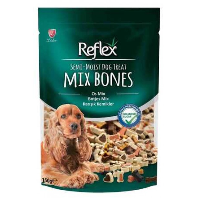 Reflex Mix Bones Yarı Yumuşak Köpek Ödül Maması 150gr
