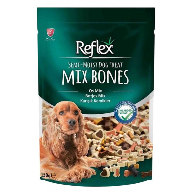Reflex Mix Bones Yarı Yumuşak Köpek Ödül Maması 150gr
