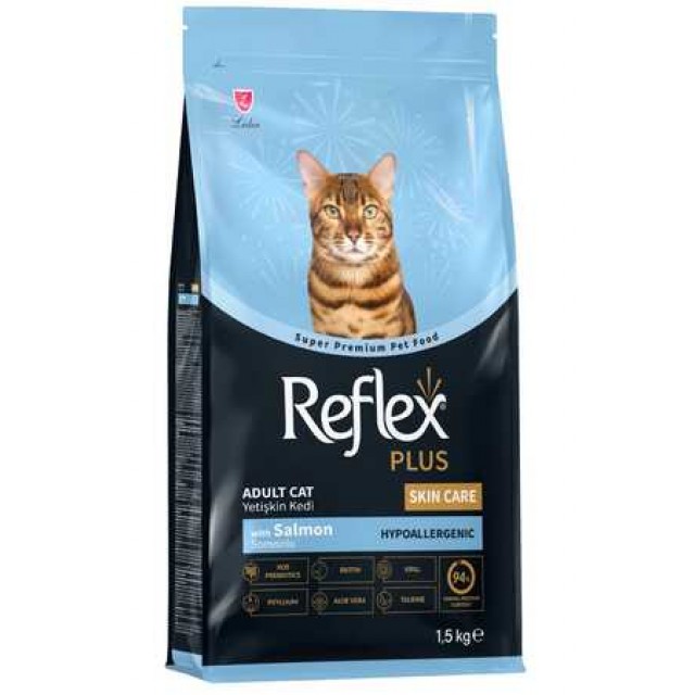 Reflex Plus Skin Care Somonlu Yetişkin Kedi Maması 1,5kg
