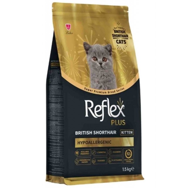 Reflex Plus British Shorthair Yavru Kedi Maması 1,5kg