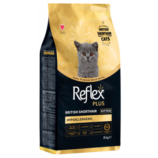 Reflex Plus British Shorthair Yavru Kedi Maması 8kg