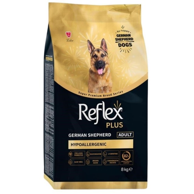 Reflex Plus German Shepherd Yetişkin Köpek Maması 8 kg