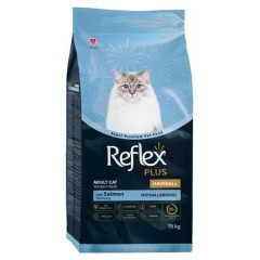 Reflex Plus Hairball Somonlu Yetişkin Kedi Maması 15kg