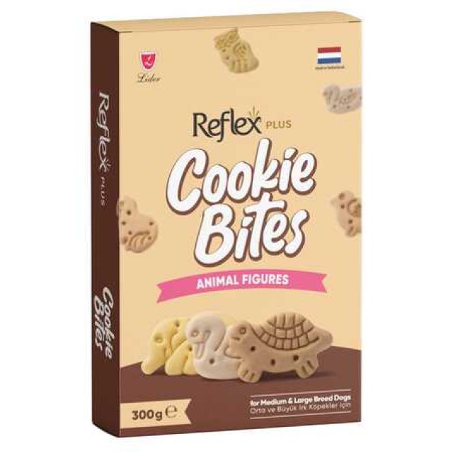 Reflex Plus Hayvan Figürlü Orta ve Büyük Irk Yetişkin Köpek Ödül Maması 300gr