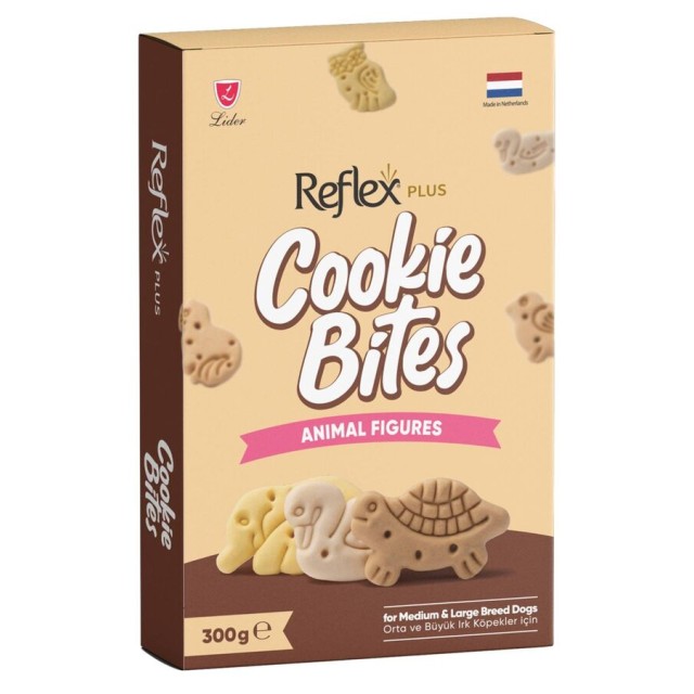 Reflex Plus Hayvan Figürlü Orta ve Büyük Irk Yetişkin Köpek Ödül Maması 300gr