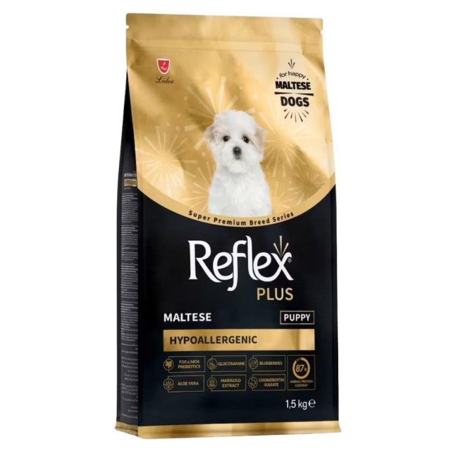 Reflex Plus Hipoalerjenik Maltese Yavru Köpek Maması 1,5 kg