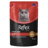 Reflex Plus Jöle İçinde Et Parçacıklı Biftekli Kısırlaştırılmış Kedi Konservesi 85gr
