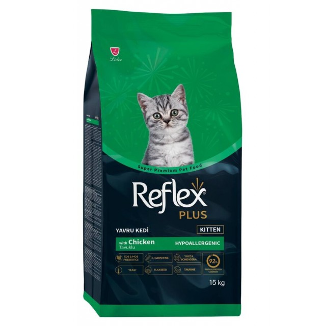Reflex Plus Kitten Tavuklu Yavru Kedi Maması 15kg
