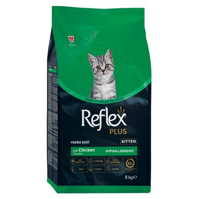 Reflex Plus Kitten Tavuklu Yavru Kedi Maması 8kg