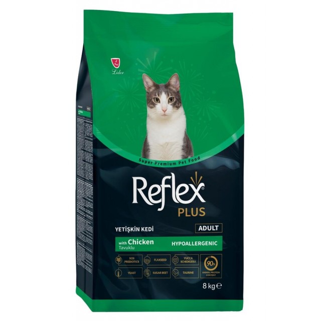 Reflex Plus Tavuklu Yetişkin Kedi Maması 8kg