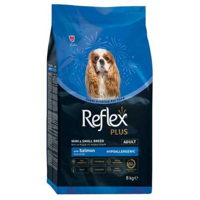 Reflex Plus Somonlu Küçük Irk Yetişkin Köpek Maması 8kg