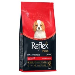 Reflex Plus Kuzu Etli Mini ve Küçük Irk Yavru Köpek Maması 3kg