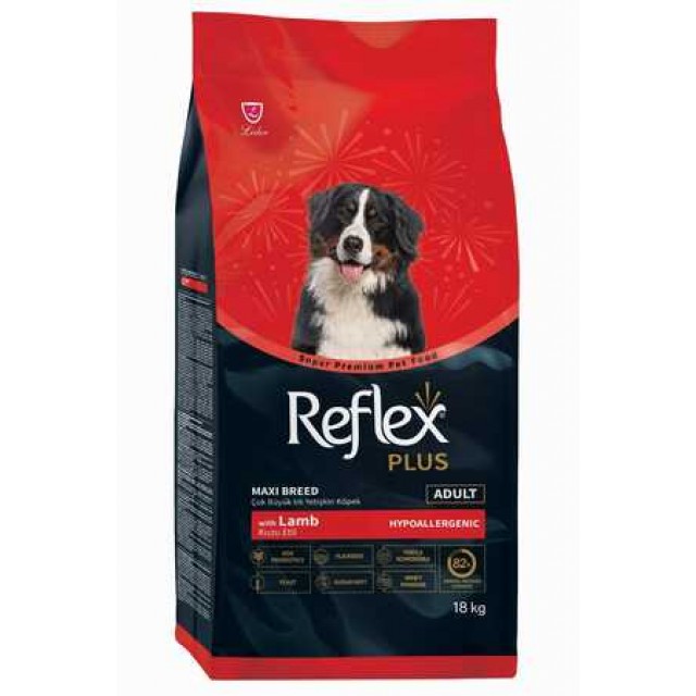 Reflex Plus Kuzulu Büyük Irk Yetişkin Köpek Maması 18kg