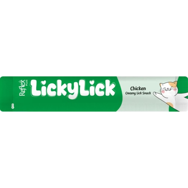 Reflex Plus LickyLick Creamy Karışık Sıvı Kedi Ödül Maması 72x15 Gr