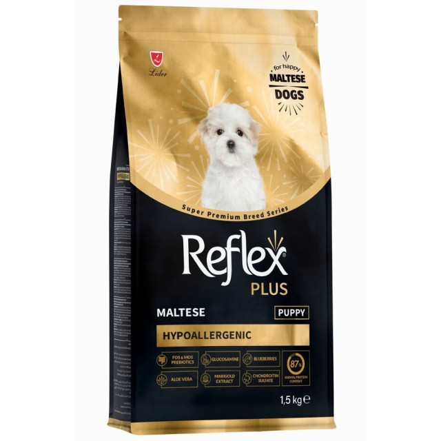Reflex Plus Maltese Terrier Yavru Köpek Maması 1,5kg