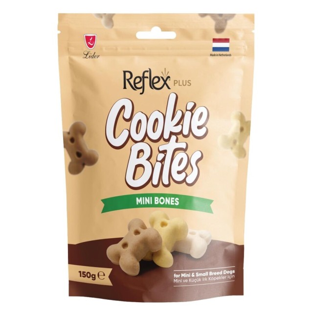 Reflex Plus Mini Bones Mini ve Küçük Irk Yetişkin Köpek Ödül Maması 150gr
