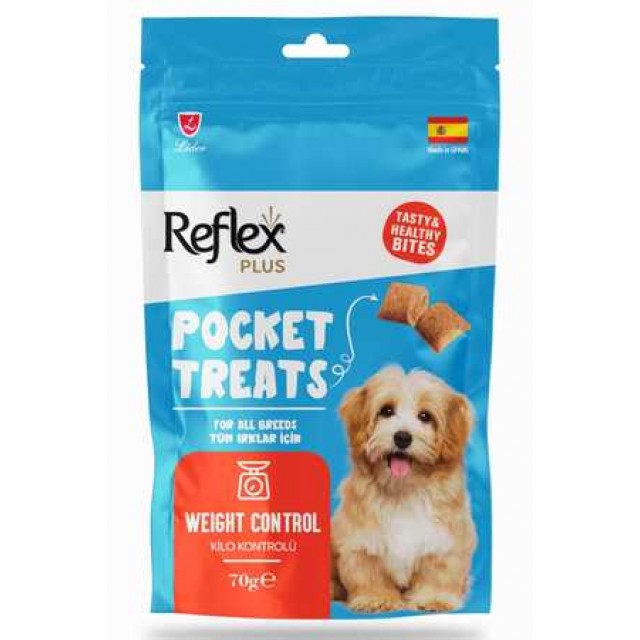 Reflex Plus Pocket Treats Kilo Kontrolü İçin Köpek Ödül Maması 70gr