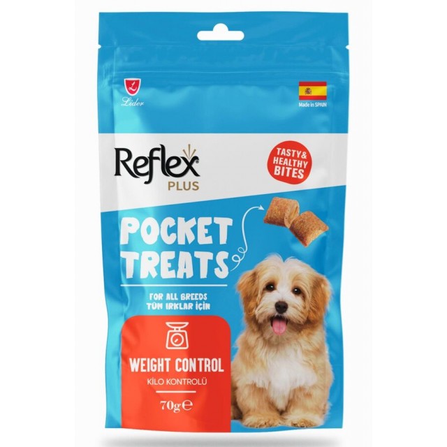 Reflex Plus Pocket Treats Kilo Kontrolü İçin Köpek Ödül Maması 70gr
