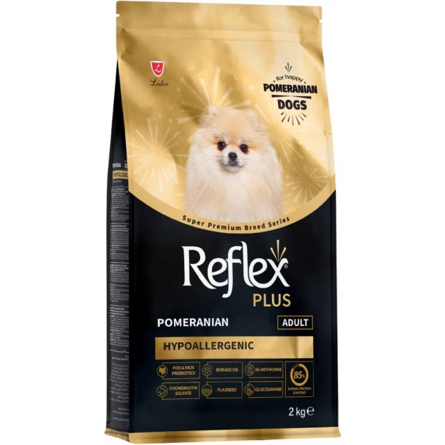 Reflex Plus Pomeranian Adult Yetişkin Köpek Maması 2 Kg