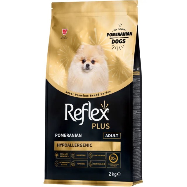 Reflex Plus Pomeranian Adult Yetişkin Köpek Maması 2 Kg