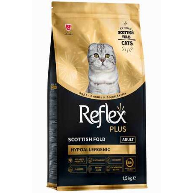Reflex Plus Scottish Fold Yetişkin Kedi Maması 1,5kg